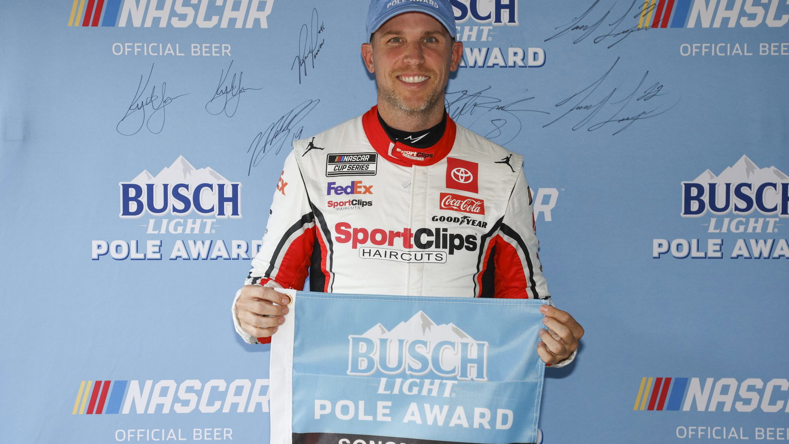 Denny Hamlin, Joe Gibbs Racing, Sonoma Qualifying